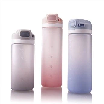 Chai uống nhựa đổi màu 550ml BPA FREE